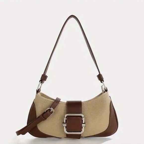 PEPPER Contrast Baguette Bag - Picture 1 of 5